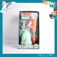 GlobalHouse TOYS Vacuum Cleaner Toy With Cleaning Equipment XG2-29C Size (67.5x27.5x16.5cm.) Good Qu