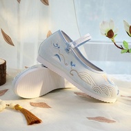 Ethnic Embroidered Shoes Antique Beijing Cloth Shoes Shoes Cheongsam Antique Beijing Cloth Shoes Wom