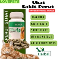 LovePets | Ubat Cirit Birit Kucing Anjing Arnab Stomache Medicine Ubat Sakit Perut Dog Cat Masalah Perut Kucing Kapsul
