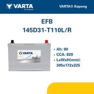 T110 | 145D31L/R | VARTA SILVER DYNAMIC EFB CAR BATTERY |  MAZDA TOYOTA KIA HYUNDAI | [INSTALLATION 