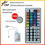 LED Strip IR Remote Controller for 5050 RGB LED Strip Light with 44 Keys IR Remote Controller FREE O