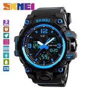 [ของแท้ 100%] SKMEI นาฬิกาข้อมือผู้ชายดิจิตอล พร้อมกล่องใบครบเซ็ต Men's LED Digital รุ่น SK1155B