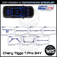 Chery Tiggo 7 Pro 2024 Type One WPS Stable Performance Bar Multi Point Strut Safety Racing Bar