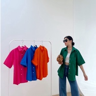 KEMEJA Nomi - Poppy Shirt/Women's Oversize Shirt