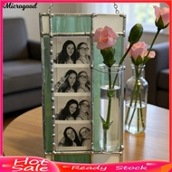 [MIC]☆Propagation Frame Hanging Plant Propagation Frame with Glass Tube Resin 8x4 Picture Frames for