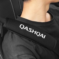 2PCs Car Seat Belt Cover Shoulder Pad Protect Mat For Nissan Qashqai J10 J11 2011 2008 2018 2019 Aut