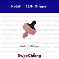 Netafim 2L/H PCJ Dripper (1.5 bar - 4.0 bar) pink colour [SweeChiang]