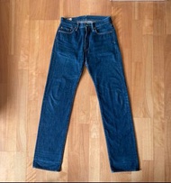 日本職人天然藍染手工品牌 45R 45Rpm 牛仔褲