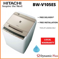 Hitachi BW-V105ES Auto Self Clean Top Load Washing Machine 10.5kg FREE - HITACHI VACUUM CLEANER