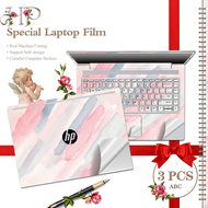 Precut Laptop Sticker Pink Stroke Laptop Skin for HP Laptop 14-bs 14-dy 14s-cf Compaq Spectre x360 1