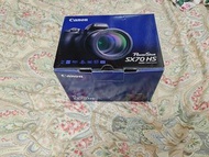 行貨Canon PowerShot SX70 HS黑色數位相機,有盒有單(保養至2027年3月)