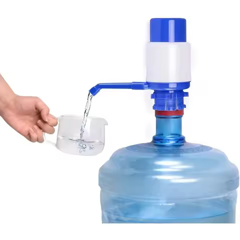 Hand Press Pump Outdoor Drinking Water Water Filters for Bottled Water Dispenser 5-6 Gal Home Office