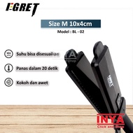 EGRET IONIC HAIR FLATTER M 10x4cm Straightener - HAIR Straightener