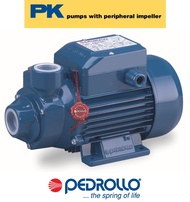 ปั๊มน้ำ ปั๊มหอยโข่ง ใบพัดเฟือง อิตาลี PEDROLLO รุ่น PKm60 0.5 แรงม้า ใช้ไฟ 220 โวลท์ ใบพัดทองเหลือง