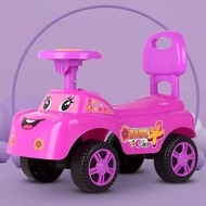[Brand New]Mega Car Kiddie Toon Car Ride on Car for Kid's 4 Wheels Baby Toy Car with music