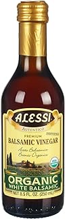 Alessi Vinegar Balsamic White, 8.5 Oz (Pack of 6)