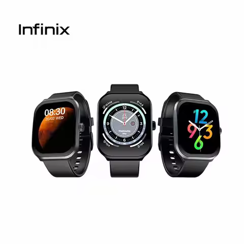 Infinix XW3P XWatch 3 plus Smartwatch Unisex Fitness Tracker Blood Pressure Monitor Heart Rate Track