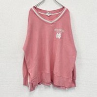 古著2000年代Champion Reverse Weave衛衣，粉紅色，L碼，學院風