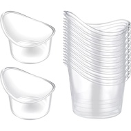 20Pcs Eye Cup Eye Protection Tool Rinse Set Disposable Portable Plastic Measuring Cups, Used to Quic