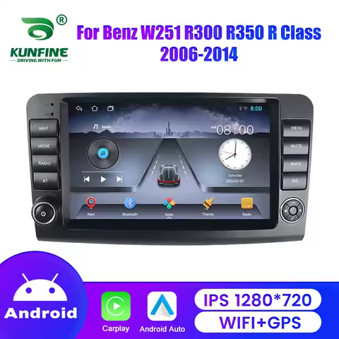 9" 2Din Android Auto Radio Stereo GPS Carplay Multimedia Video Car Radio For Mercedes Benz W164 ML G