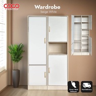 COCO Almari Baju 2Pintu | Almari Pakaian | Almari Murah | Kabinet Almari Baju | Ikea Wardrobe/2Door 