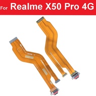 หัวต่อแท่นชาร์จสำหรับชาร์จ USB สายเคเบิ้ลยืดหยุ่นสำหรับ OPPO Realme 1 5 Q X X2 X50 X7 XT 730G Pro 5G