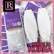 ผลิตที่เกาหลี หน้ากากอนามัย JSM Mask KF94  กรอง 4 =ชั้น [บรรจุ 1ซอง=1ชิ้น] ซองสีม่วง/ขาว