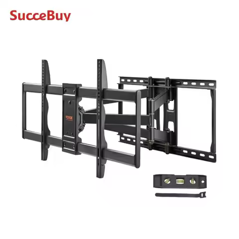 VEVOR Full Motion TV Mount Fit for Most 26-90in TVs Swivel Tilt Horizontal Adjustment TV Wall Mount 