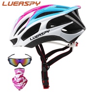 LUEASPY Mountain Bike Helmet Ultralight MTB Helmet with Sunglasses Bicycle Helmet Sports Ventilated Cycling Helmet