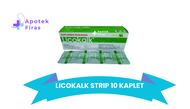 LICOKALK STRIP 10 KAPLET