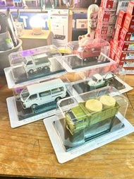 ⭐️懷舊商用車5種類⭐️ Hiace, Mazda T360, 水車…1/43