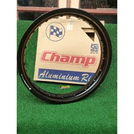 250 rims, 18-inch Champ box, imported black, glossy, 36 holes