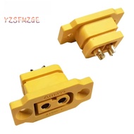 LONFENG 5pcs XT60E Male Plug, Mountable Plastic XT60E Connector,  FPV Racing Fixed Board RC Drone Ac