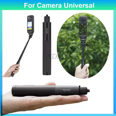 Camera Extended Rod Tripod For Insta360 X6/X5/Go Ultra/Action 5 Pro/Action 6/Gopro/OSMO Nano Invisib