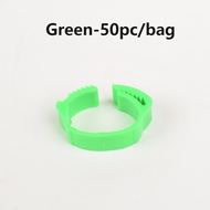 50pcs Gelang Kaki Ayam Cincin Kaki Ayam Bangkok Gelang Kaki Ayam Aduan Penanda Ayam Segel Kaki Ayam