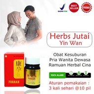 Promo obat herbal jutai yin wan cina promil obat untuk menyuburkan kandungan pria dan wanita ORI