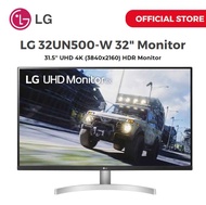 LG 32UN500-W 32" Inch VA UHD 60Hz HDR Monitor w/ FreeSync | LG 32" Inch Monitor | 32 UHD HDR Monitor