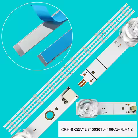 LED Strip For 55R6G 55R7G5 55E7HQ 55A6H 55C350KB SVH550FA1 HD550Y1U72 T0L2 2021031901 SVH550FA1 HD55