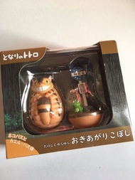 開過一次 正版 龍貓擺設 不倒翁