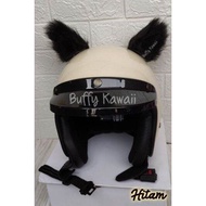 Accesories helm kuping kucing helmet cat biker motorcycle cosplay dekorasi nekomimi
