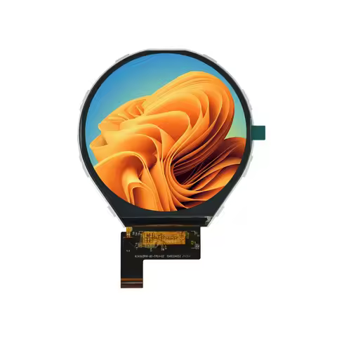 3.4 Inch Circular TFT LCD Display 800×800 Round Screen ILI9881C Driver IC 39Pins MIPI Interface