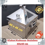 Klakat/Kelakat/Kelakat Steamer Box Stainless steel 30x30cm 40x40cm
