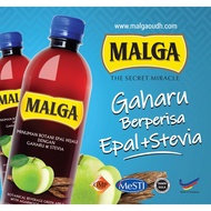MALGA Minuman Botanikal Gaharu + Epal Hijau + Stevia - Berkhasiat Untuk Semua Peringkat Umur - 500ml