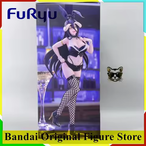 Furyu Overlord Anime Albedo BiCute Bunnies Bunny Action Figurine Toys PVC Model Figuarts Collection
