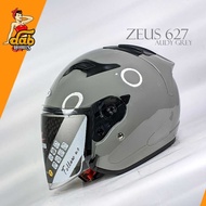 Zeus 627 Audi Gray Plain Single Visor Helmet