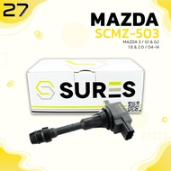 Ignition Coil MAZDA 3 G1 G2 1.8/2.0-Year 2004-2014/Code SCMZ-503-MADE IN JAPAN