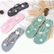 Flip-flops trendyWanita with new daisy motif