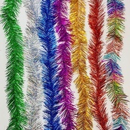 Set of 10 colorful tinsel to decorate the Christmas tree Product HCM HCM HCM