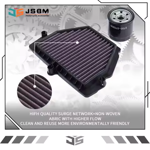 JSBM Motorcycle High Flow Air Filter Oil Filters For CFMOTO 650SR 675SR-R 675SS 675NK CF650-10 675 N