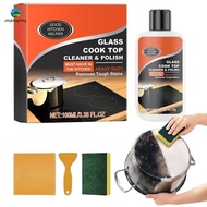 Kitchen Stove Cleaner Non-Scratch Cleaning Kit Glass Cooktop Cleaner  Non-Abrasive Powerful Kitchen 